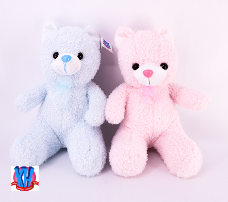 35CM BEAR PINK & BLUE