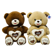 40CM BEAR 2 CLRS