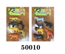 ANIMAL 6 PC SOLID PVC BAG