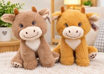 A compact 25cm soft cow 